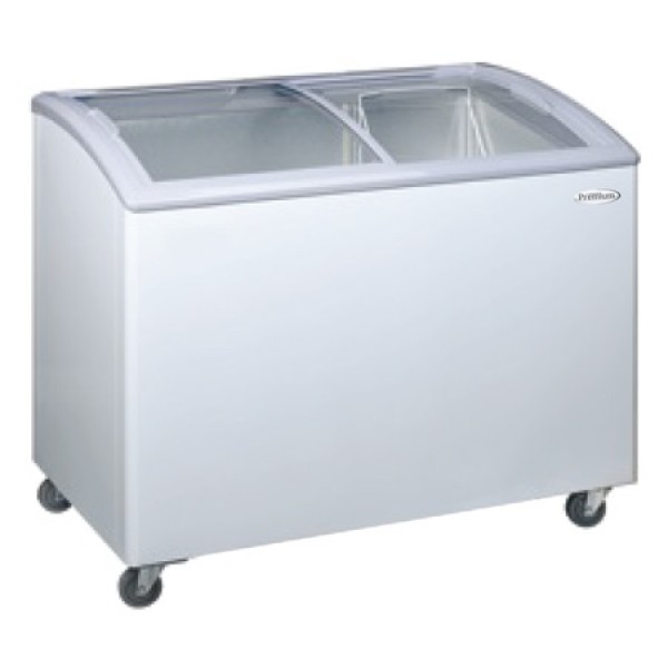 Premium Cu Ft Freezer Curved Glass Door Pfr G Hsds Online