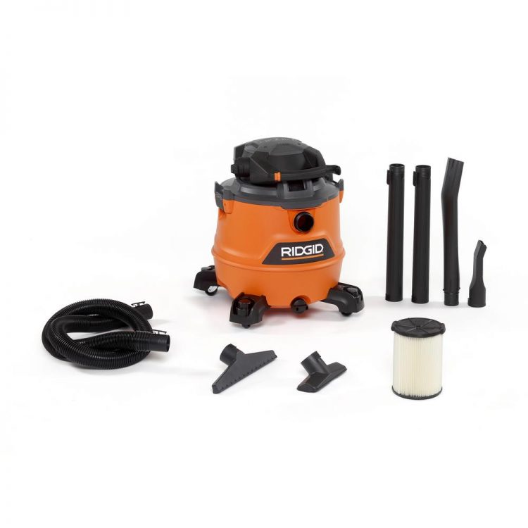 RIDGID 16 GAL 6.5HP NXT WET DRY VACUUM WITH DETACHABLE BLOWER | HD1600 ...