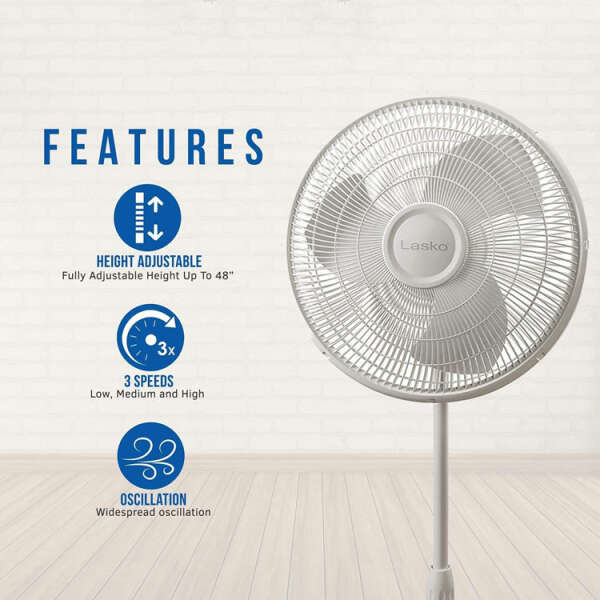 LASKO 16" OSCILLATING FAN