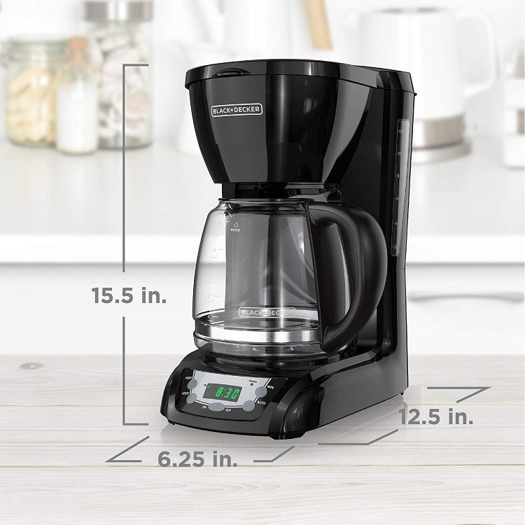 BLACK DECKER 12 CUP COFFEE MAKER DLX1050B HSDS Online