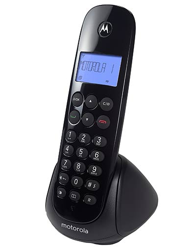 MOTOROLA DECT. 6.0 CORDLESS CALLER ID | M-700BK - HSDS Online