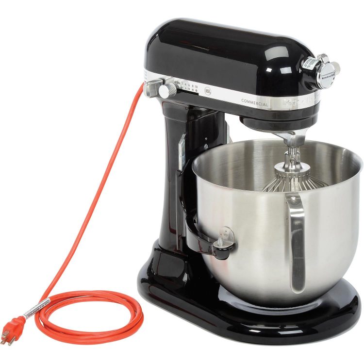 Kitchenaid 8 Qt Commercial Bowl Lift Stand Mixer Black Ksm8990ob Hsds Online 8345