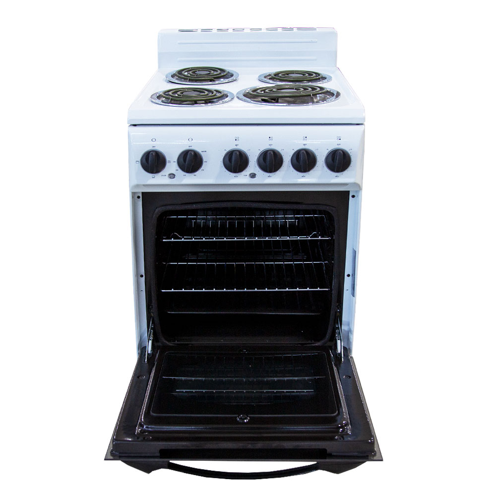 Premium 20 4 Burner White Electric Range Pre2015gw Hsds Online