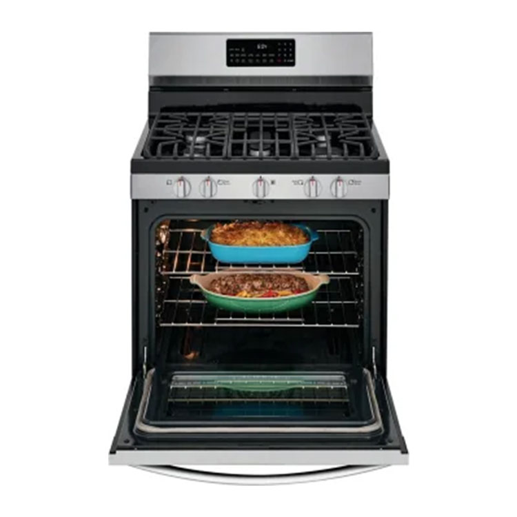 FRIGIDAIRE GALLERY 30" FREESTANDING GAS RANGE WITH AIR FRY | GCRG3060AF ...