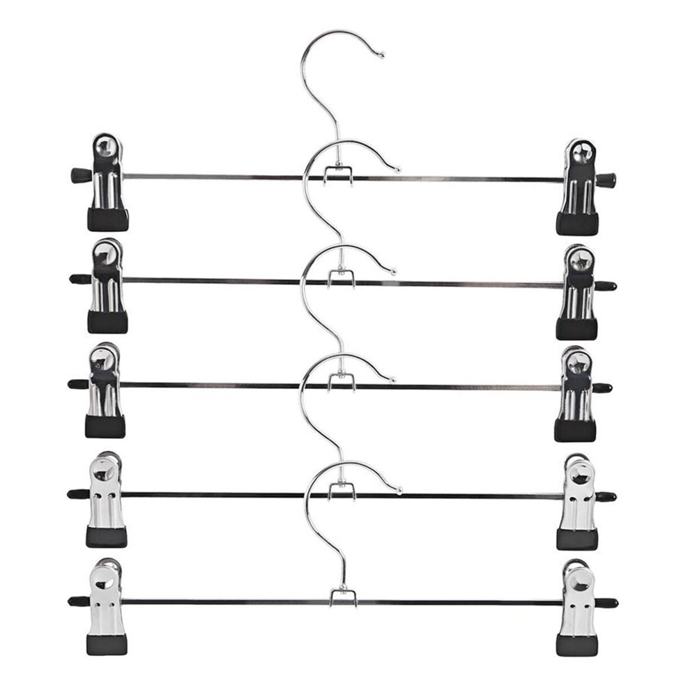 SPACE SAVING 5 PACK METAL CLIP HANGERS | BL0375 - HSDS Online