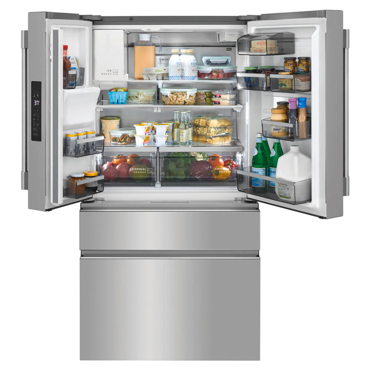 FRIGIDAIRE PROFESSIONAL 21.4 CU.FT. COUNTER-DEPTH 4-DOOR FRENCH DOOR ...