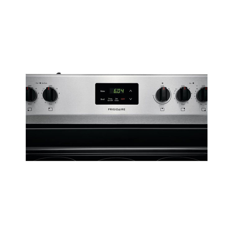 FRIGIDAIRE 30" STAINLESS STEEL ELECTRIC RANGE | FCRE3052AS - HSDS Online