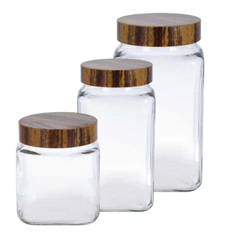 Herevin Square Jar 