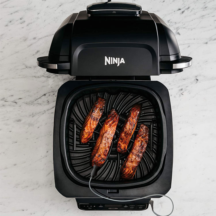 NINJA FOODI SMART 5 IN 1 INDOOR GRILL AND AIRFRYER | LG450CCO - HSDS Online