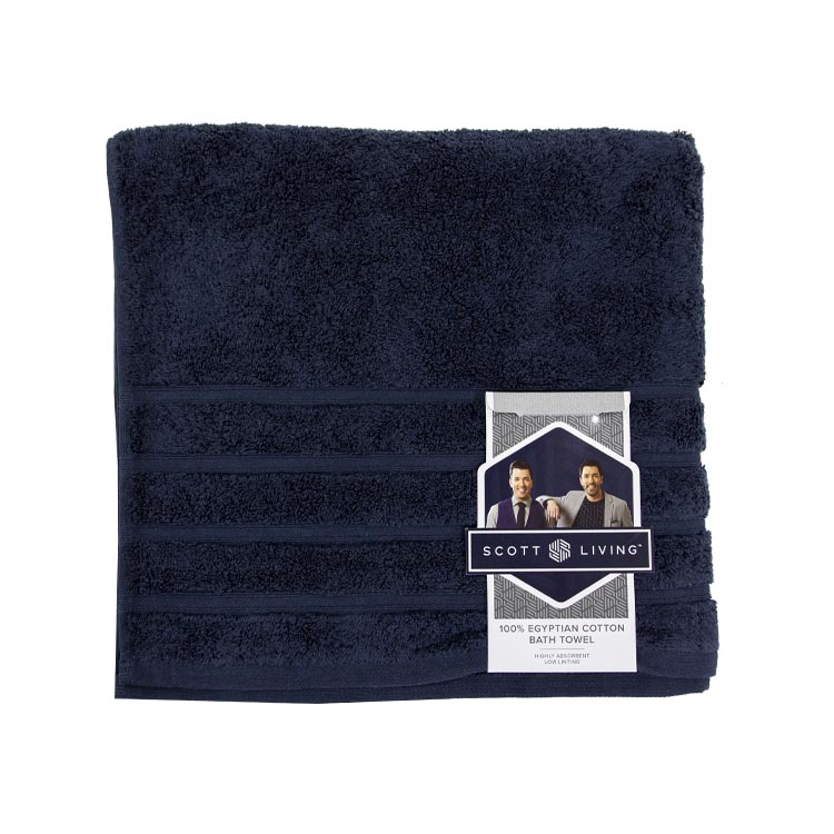 SCOTT LIVING BATH TOWEL 76 X 142 CM NAVY 21126B023056 HSDS Online