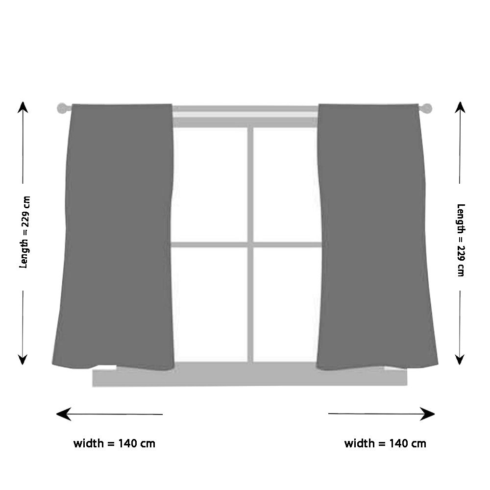 SCARLETT CLASSICS BLACKOUT WINDOW CURTAIN ATHENA | VARIETY - HSDS Online