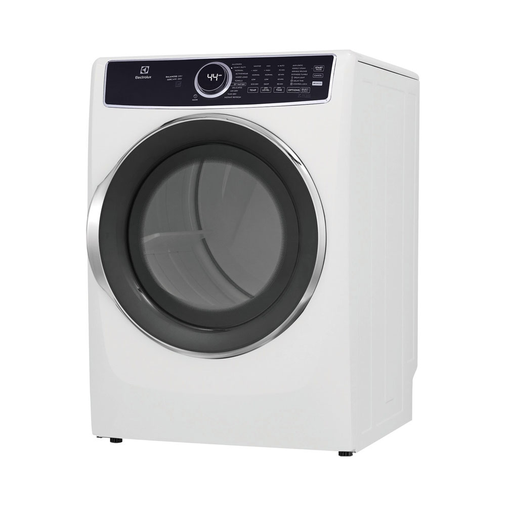 ELECTROLUX 8.0 CU.FT FRONT LOAD PERFECT STEAM ELECTRIC DRYER WHITE ...