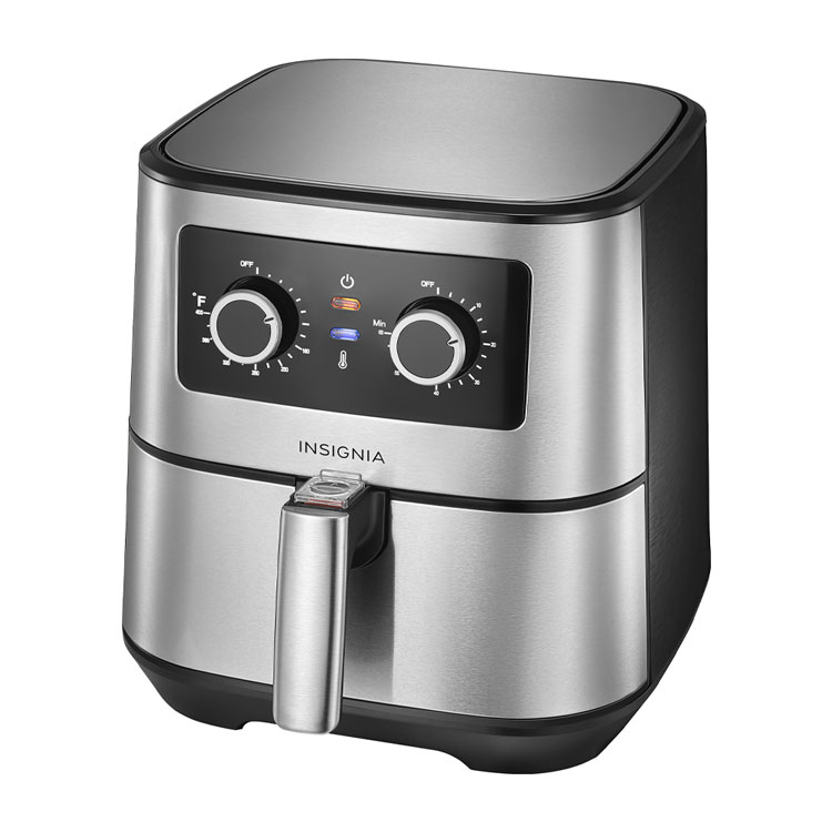 INSIGNIA 5QT ANALOG STAINLESS STEEL AIR FRYER NS AF5MSS2 HSDS Online