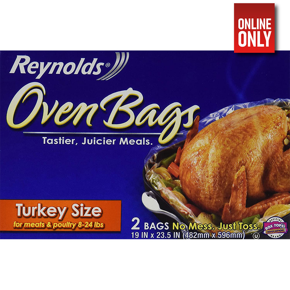 Reynolds Oven Cooking Bag, Turkey Size, 2-Ct.