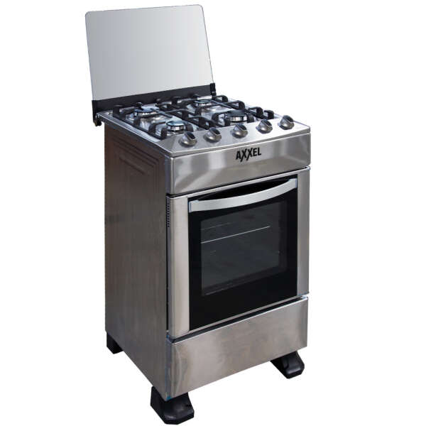 AXXEL 20" 4 BURNERS GAS RANGE STAINLESS STEEL | CNT-MARIA - HSDS Online