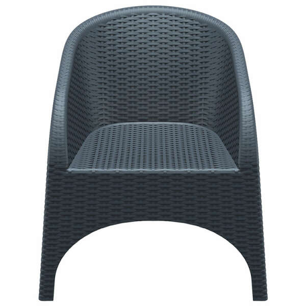 Aruba Dark Grey Armchair