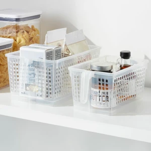 PLASTIC STORAGE BASKET