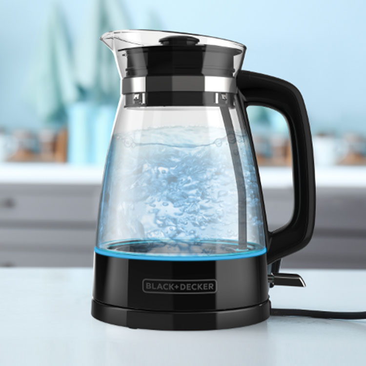 ▷ Black & Decker Cafetera Eléctrica LED 1.7 Litros, KE7000B-LA ©