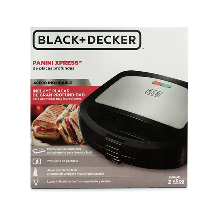 BLACK DECKER PANINI XPRESS MAKER 700W PAN24535 HSDS Online