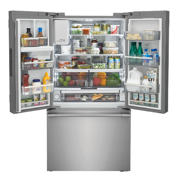 FRIGIDAIRE PROFESSIONAL 27.8 CU.FT. FRENCH DOOR REFRIGERATOR ...