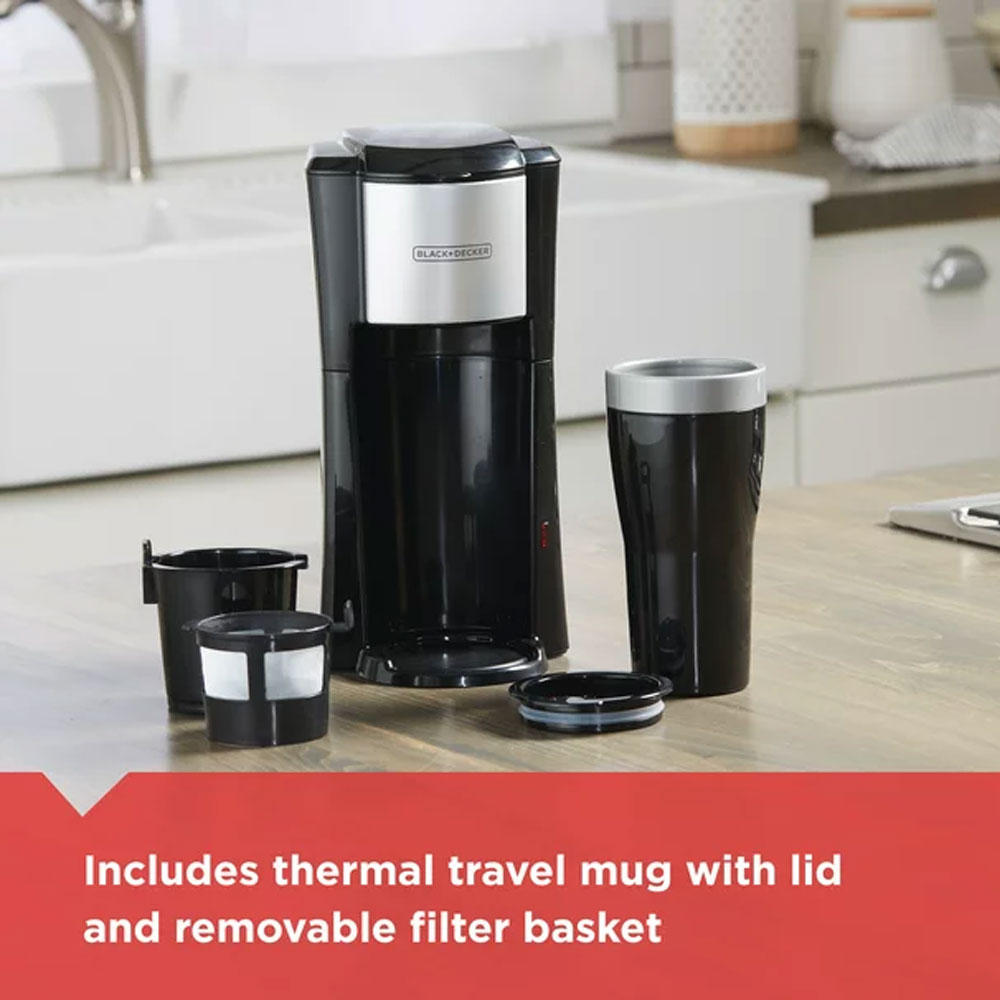 BLACK DECKER SINGLE SERVE COFFEE MAKER CM618 HSDS Online