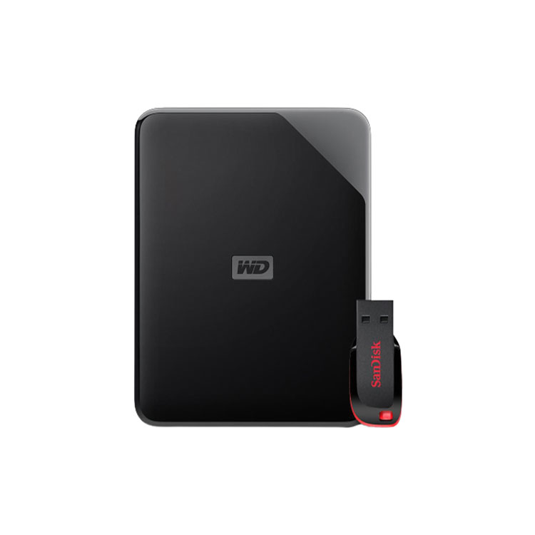  WD-40 2Tb Wd Elements Usb : Electronics