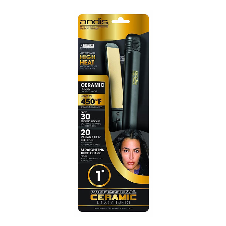 ANDIS HEAT CERAMIC FLAT IRON | AND-67095 - HSDS Online