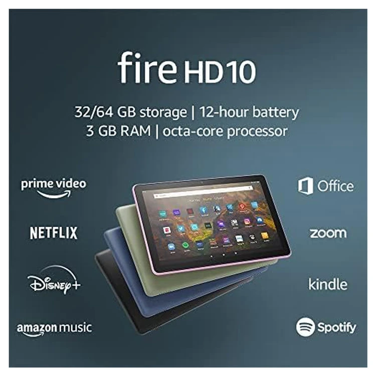 Amazon Fire HD 10 Tablet sale 32 GB in Lavender