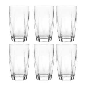 6 Piece drinking glass set