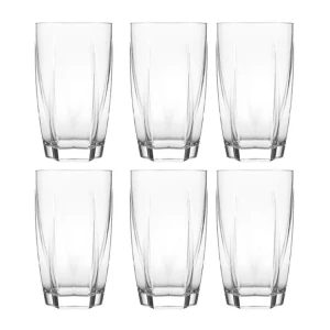 6 Piece drinking glass set