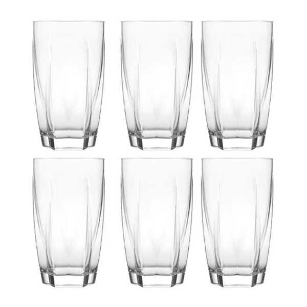 6 Piece drinking glass set