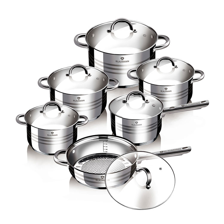 Stainless steel cookware set