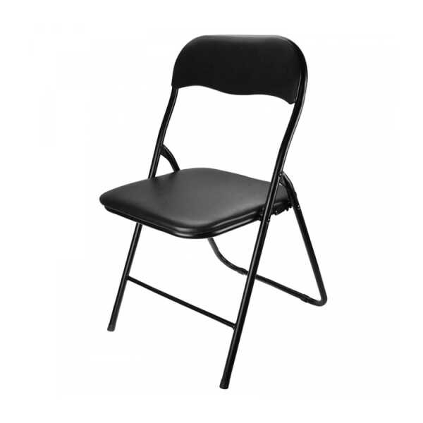 Metal folding chair