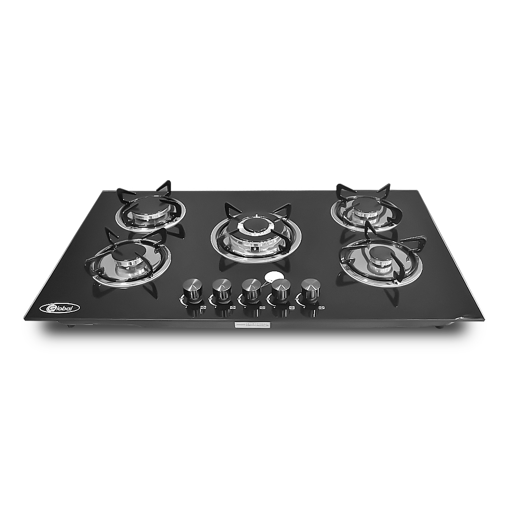 5 burner cooktop